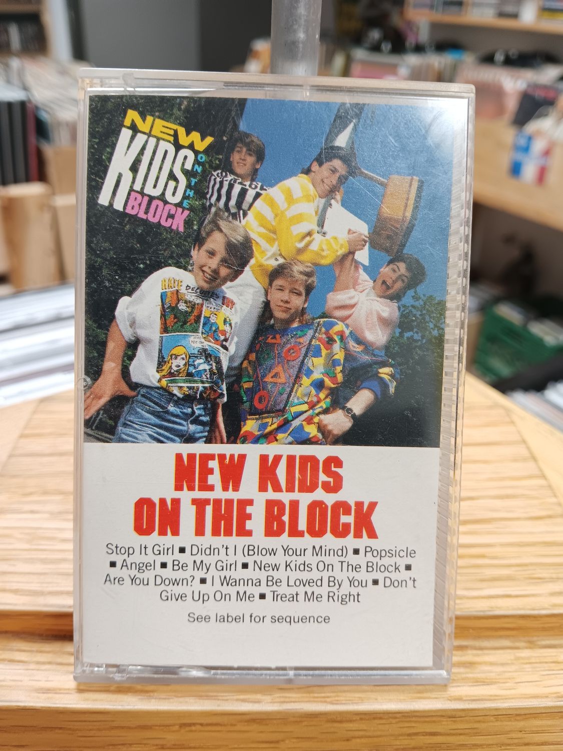 NEW KIDS ON THE BLOCK - NEW KIDS ON THE BLOCK (CASSETTE)