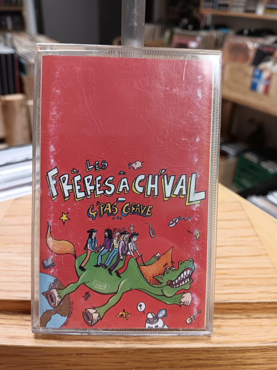LES FRÈRES À CH'VAL - C'PAS GRAVE (CASSETTE)