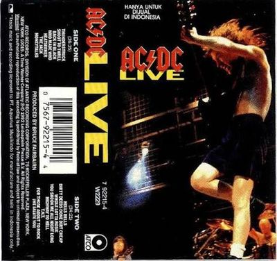 AC/DC LIVE (CASSETTE)