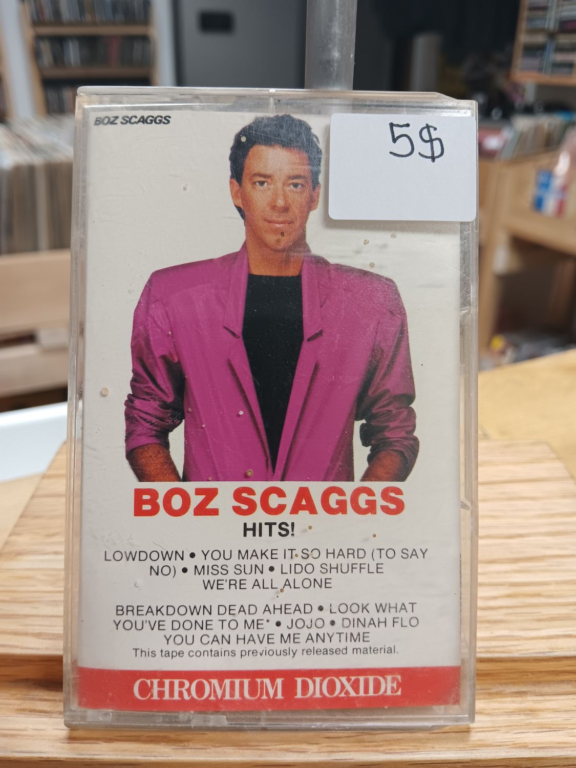 BOZ SCAGGS - HITS (CASSETTE)