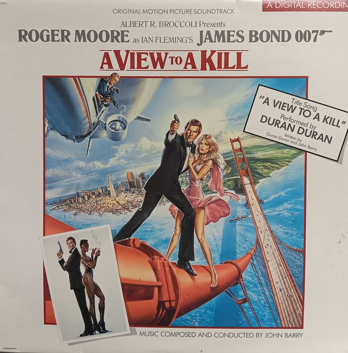 JOHN BARRY - JAMES BOND'S A VIEW TO KILL SOUNDTRACK