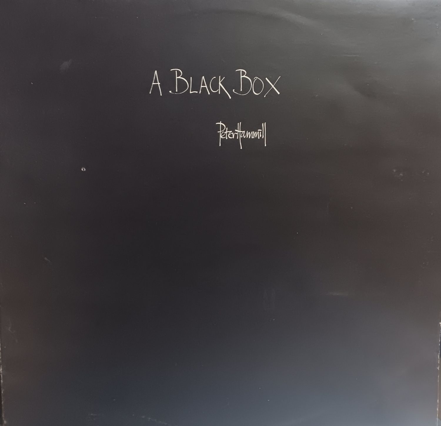 PETER HAMMILL - A BLACK BOX (UK)