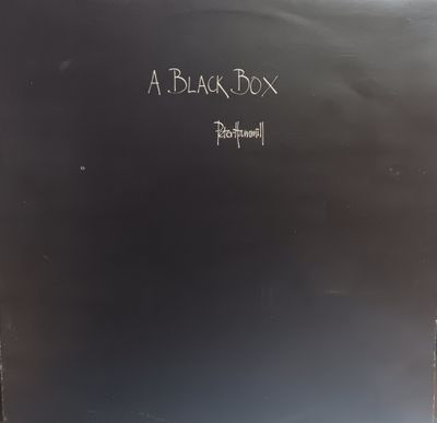 PETER HAMMILL - A BLACK BOX (UK)