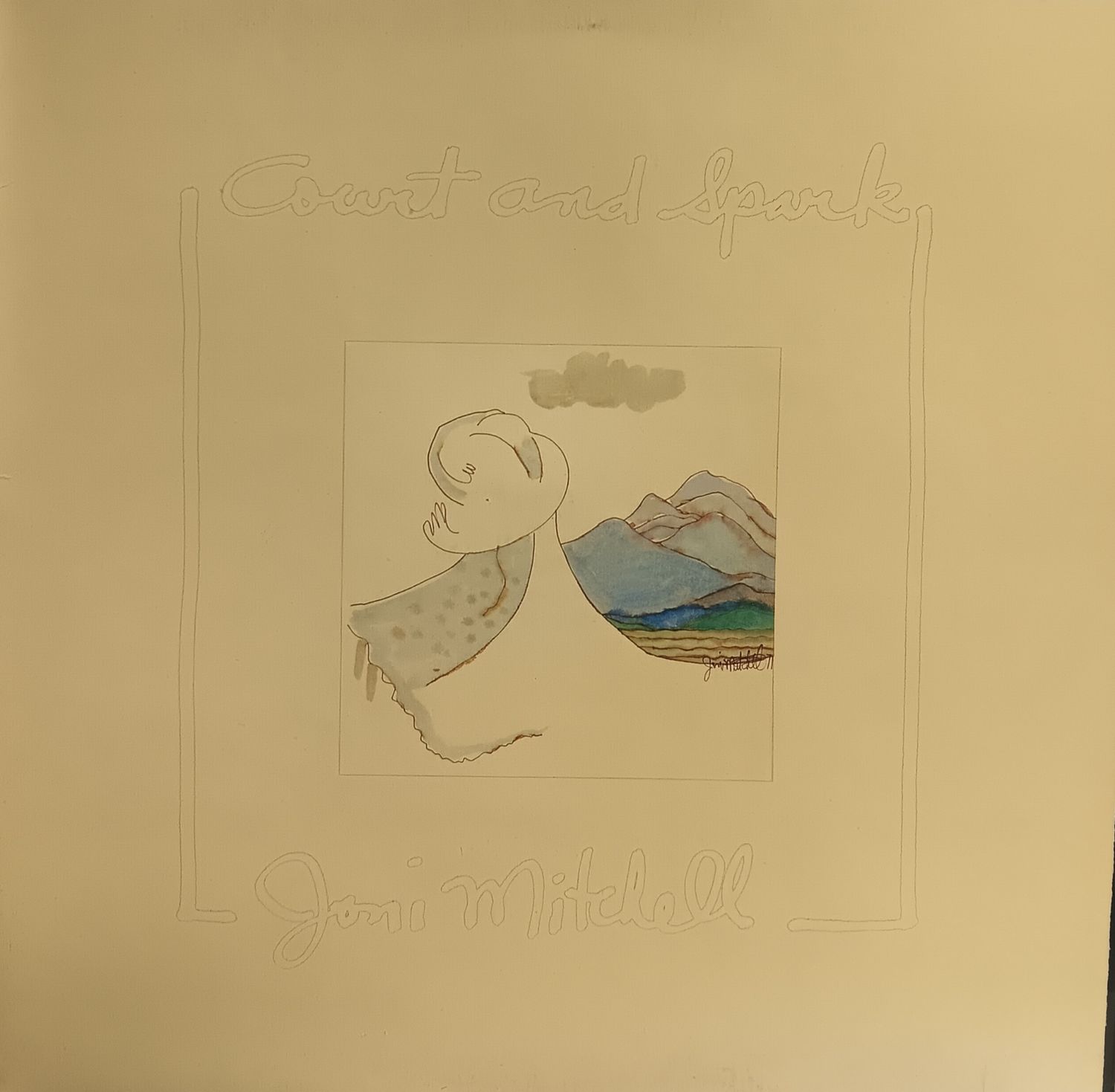 JONI MITCHELL - COURT AND SPARK