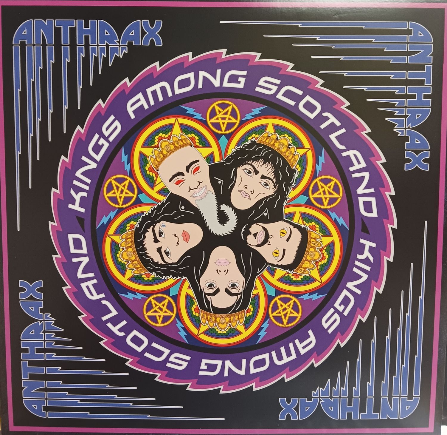 ANTHRAX - KINGS AMONG SCOTLAND (ROUGE / BLEU / PURPLE)