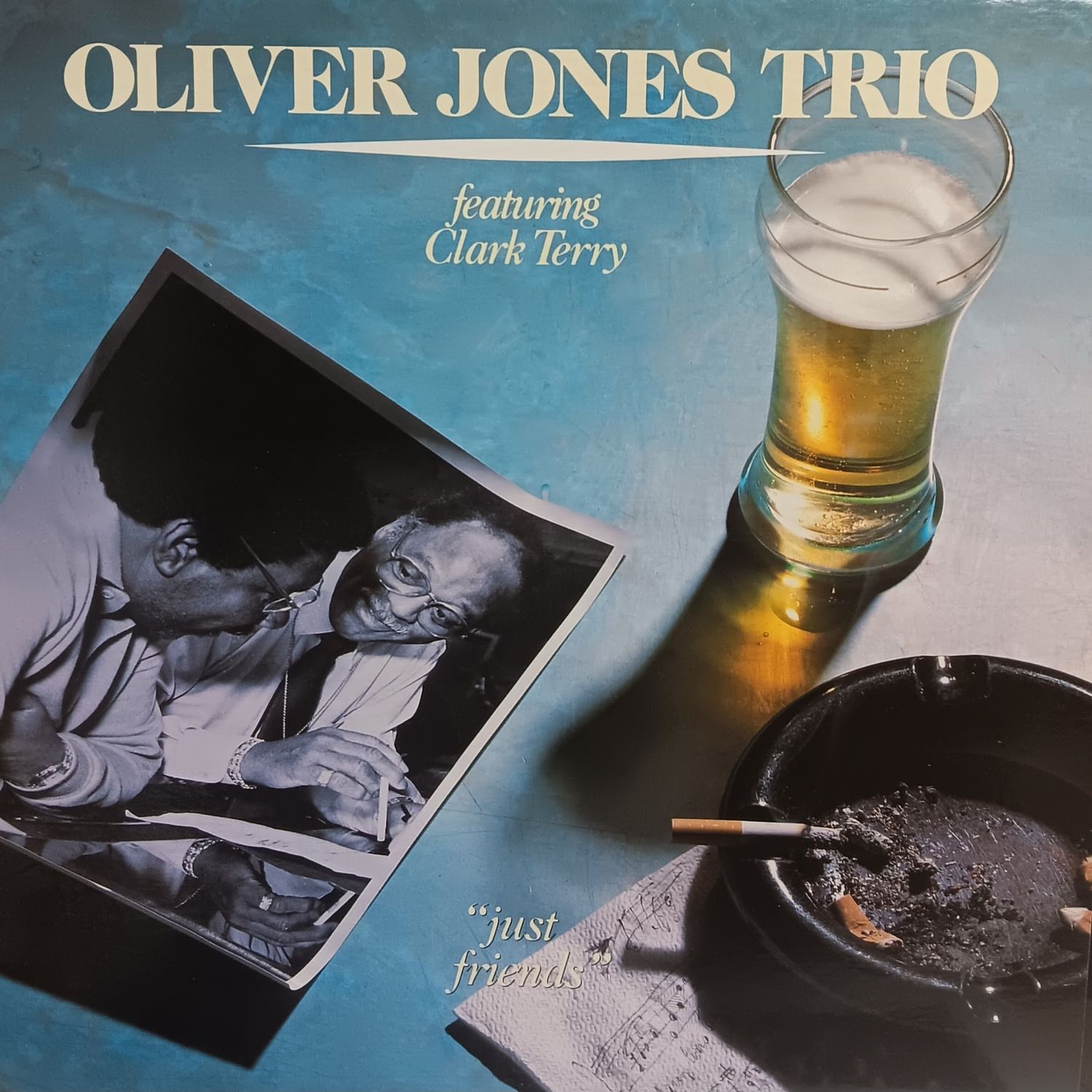 OLIVER JONES TRIO FEATURING CLARK TERRY - JUST FRIENDS