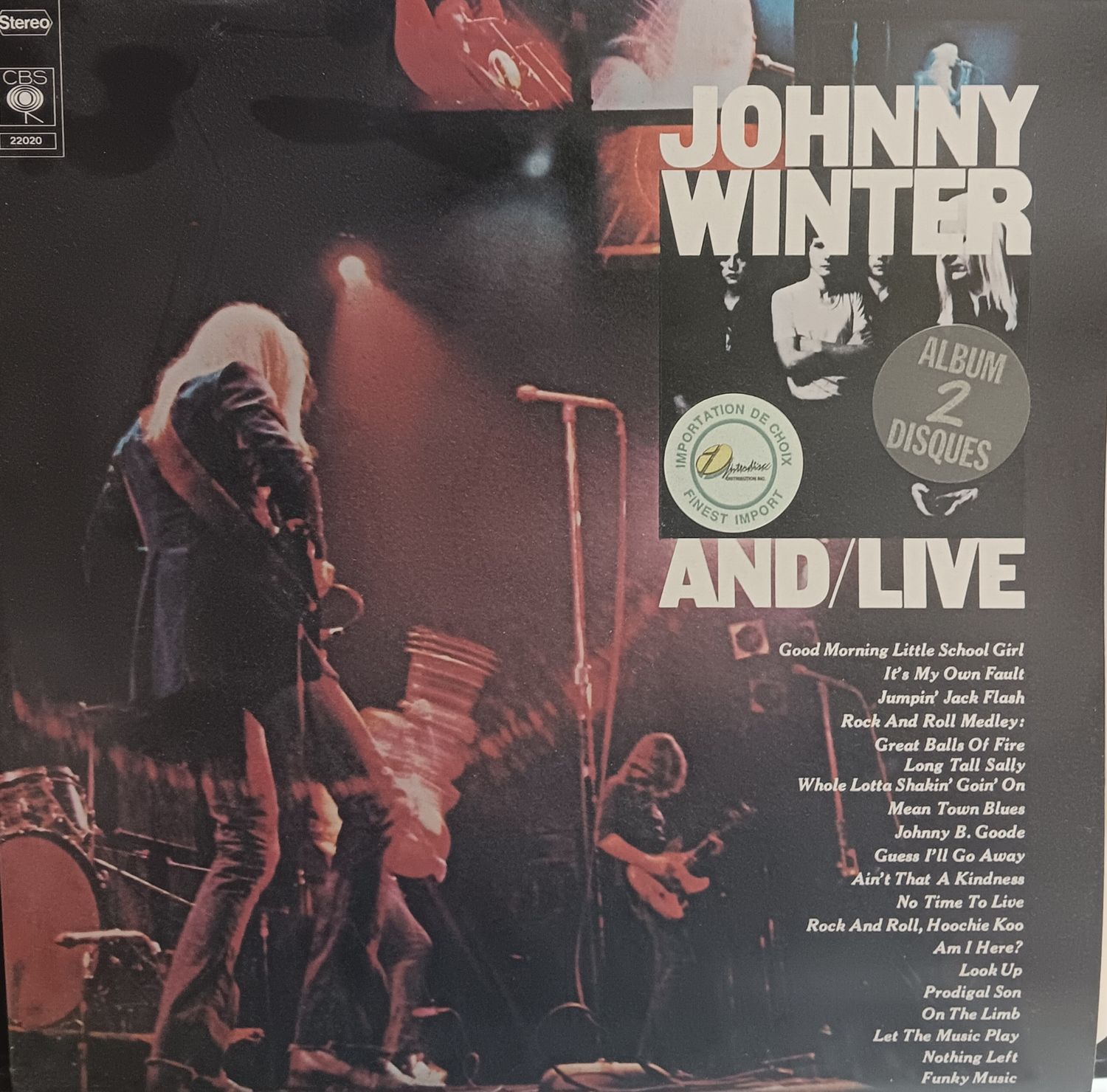 JOHNNY WINTER - AND/LIVE