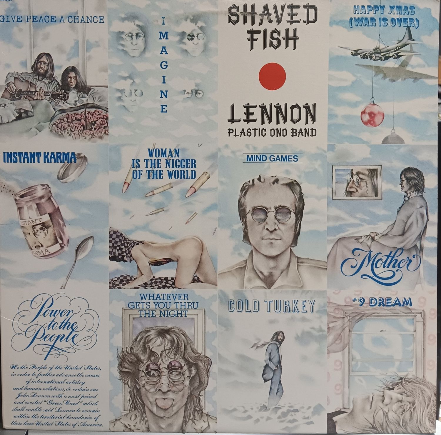 JOHN LENNON - SHAVED FISH
