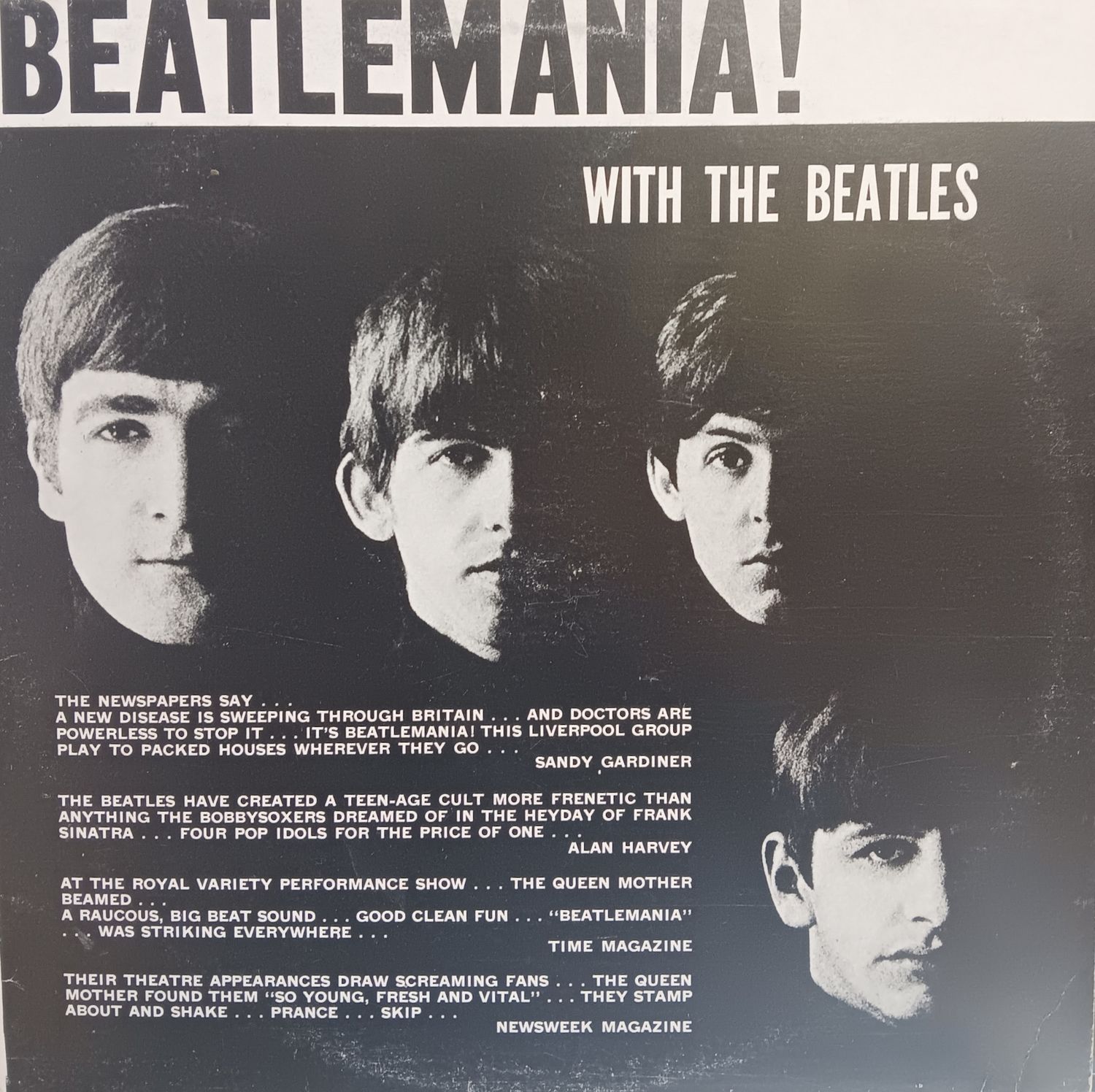 THE BEATLES - BEATLEMANIA WITH THE BEATLES