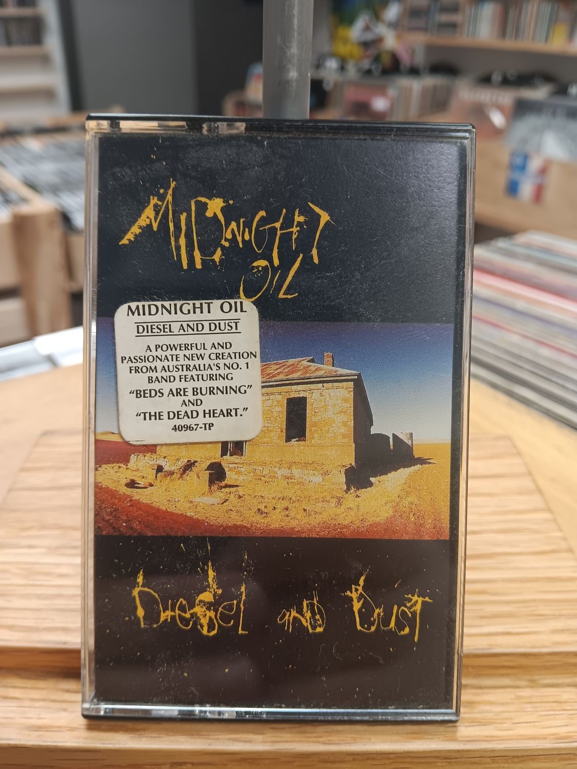MIDNIGHT OIL - DIESEL AND DUST (CASSETTE)