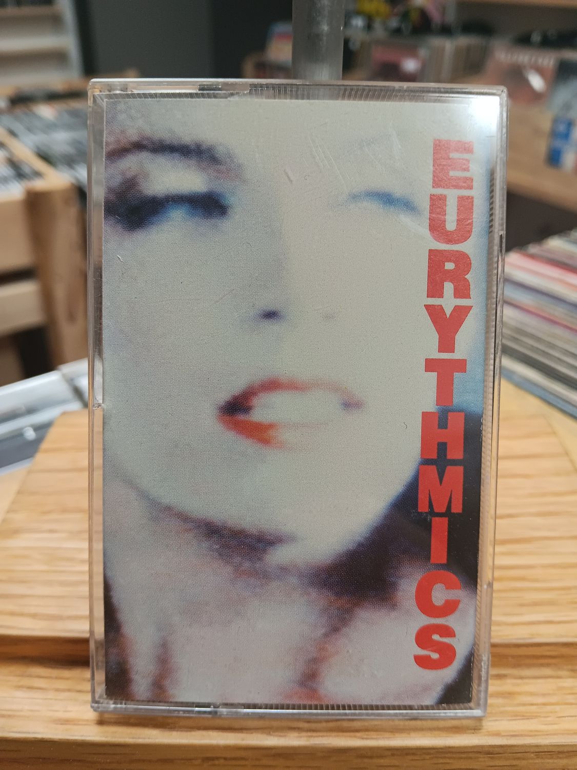 EURYTHMICS - BE YOURSELF TONIGHT (CASSETTE)