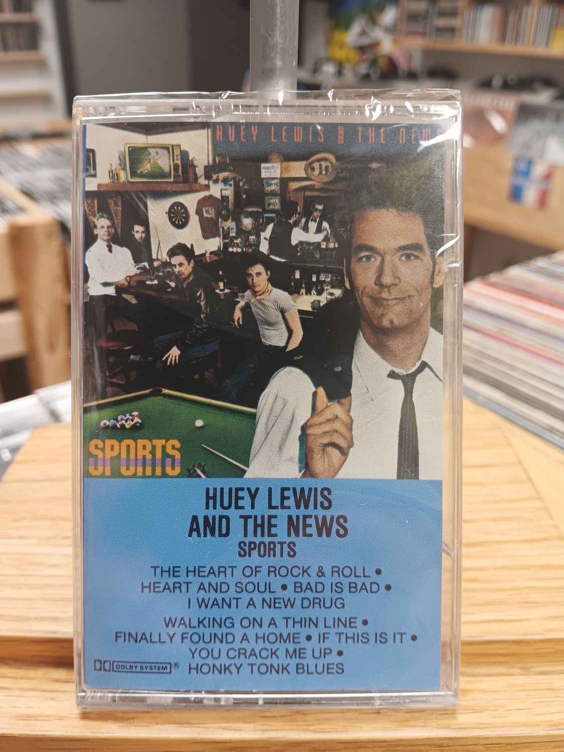 HUEY LEWIS AND THE NEWS - SPORTS (CASSETTE/SCELLÉ)