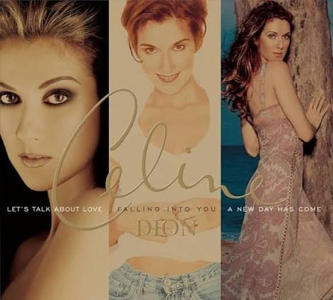 CELINE DION - LET'S TALK ABOUT LOVE / FALLING INTO YOU / A NEW DAY HAS COME (CD TRIPLE)