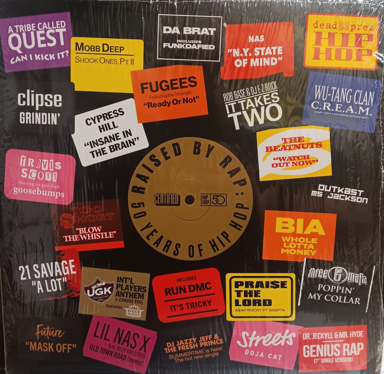 VARIOUS - RAISED BY RAP : 50 YEARS OF HIP HOP