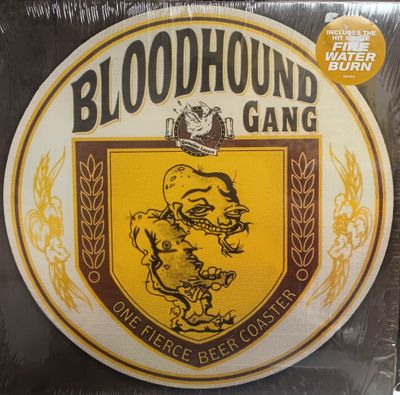 BLOODHOUND GANG - ONE FIERCE BEER COASTER (JAUNE)