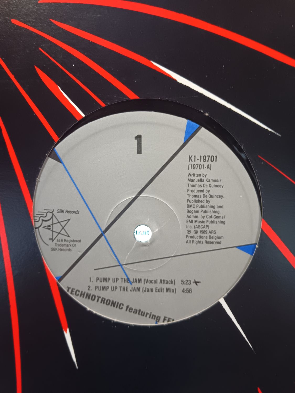 TECHNOTRONIC - PUMP UP THE JAM (MAXI)