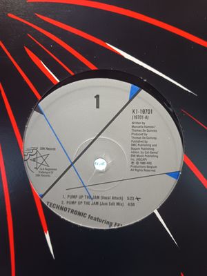 TECHNOTRONIC - PUMP UP THE JAM (MAXI)