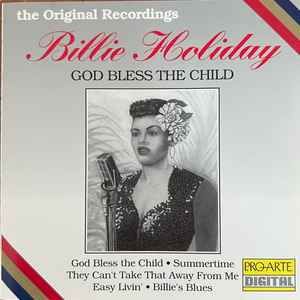 BILLIE HOLIDAY - GOD BLESS THE CHILD (CD)