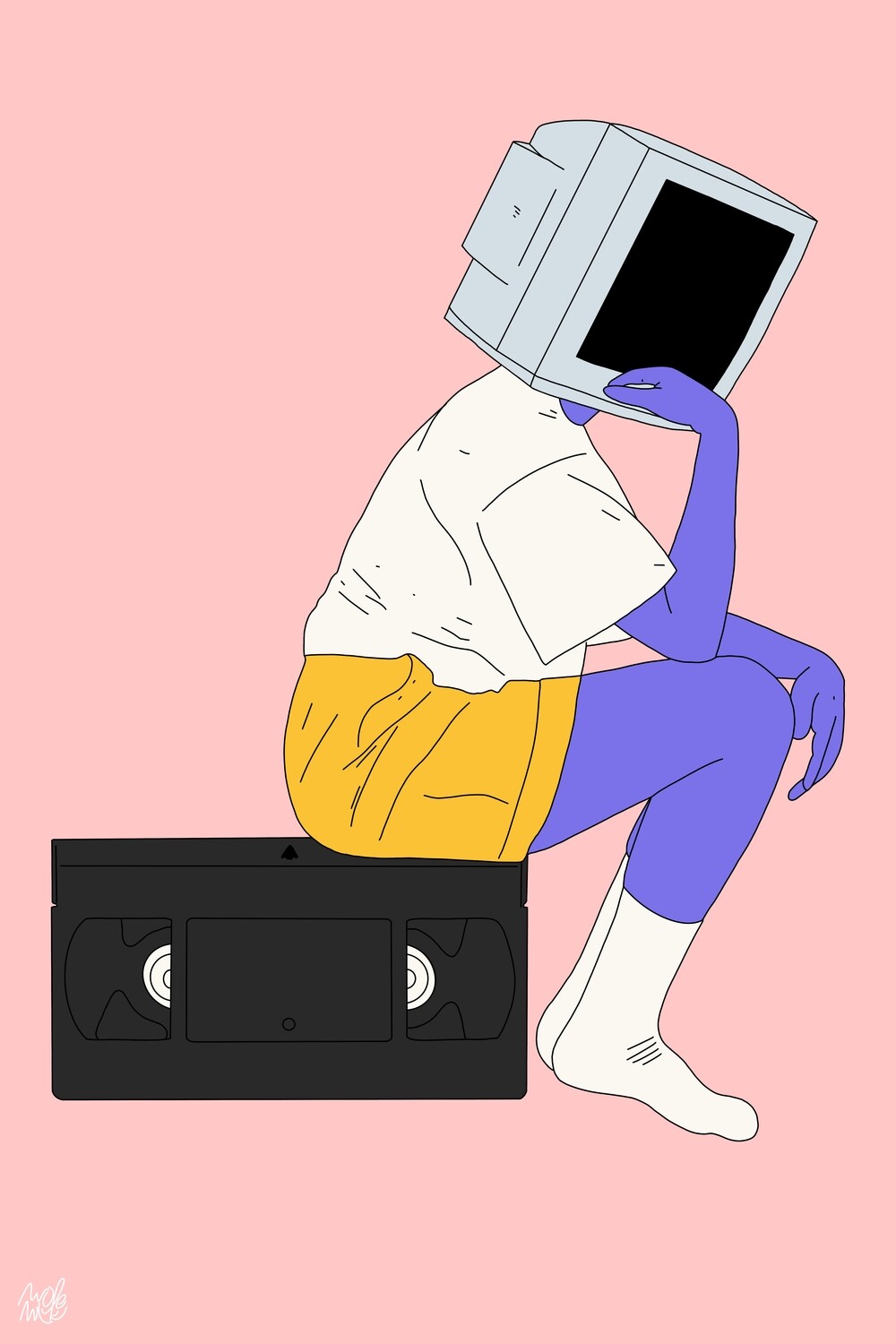 The Thinker Print