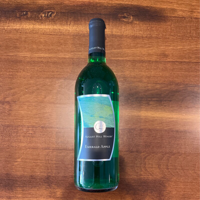 August Hill Emerald Apple Shimmering Wine