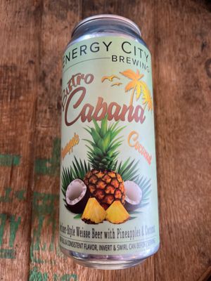Energy City Cabana Pineapple & Coconut
