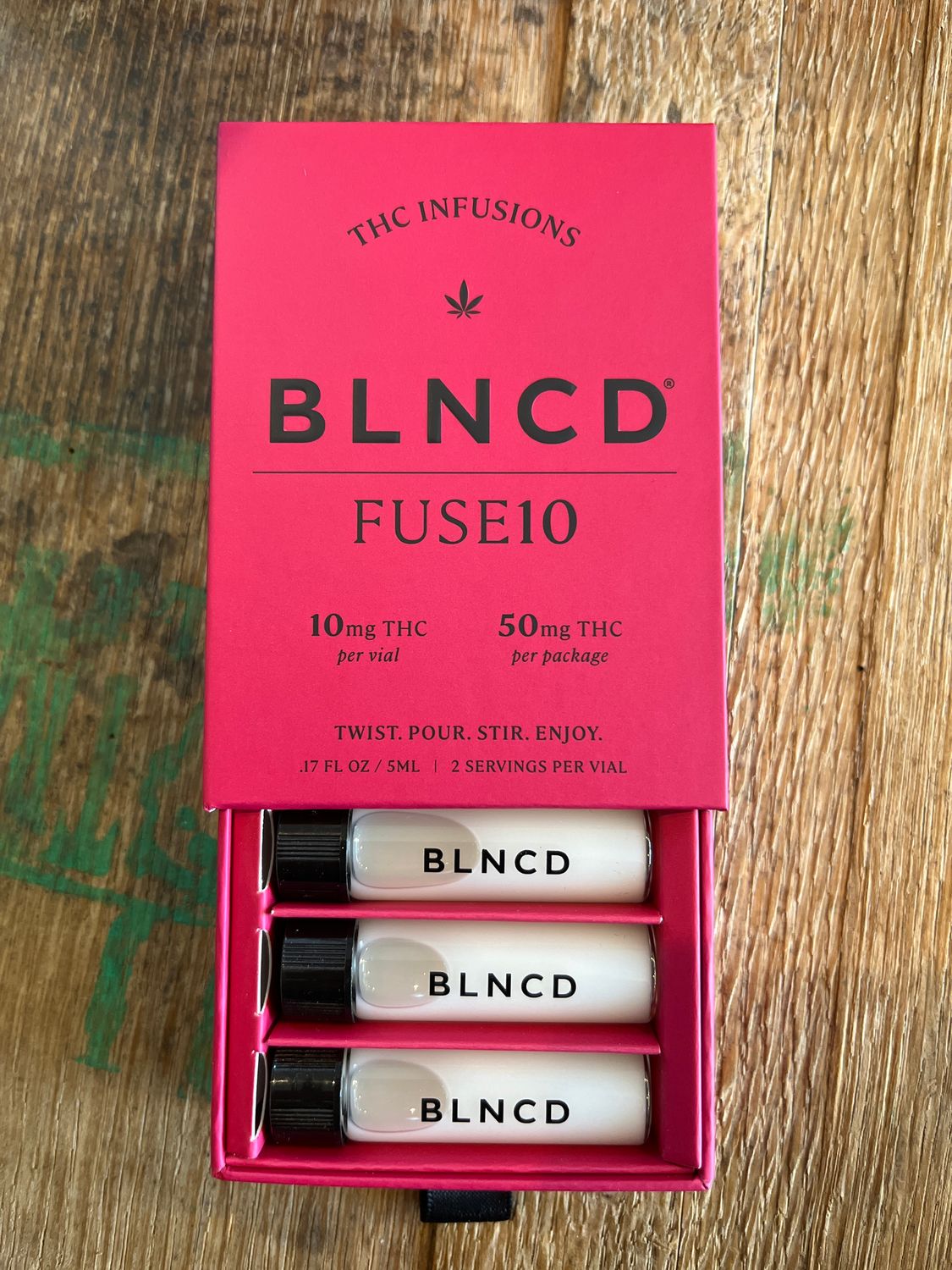 BLNCD FUSE THC 5ml Vial 5pk