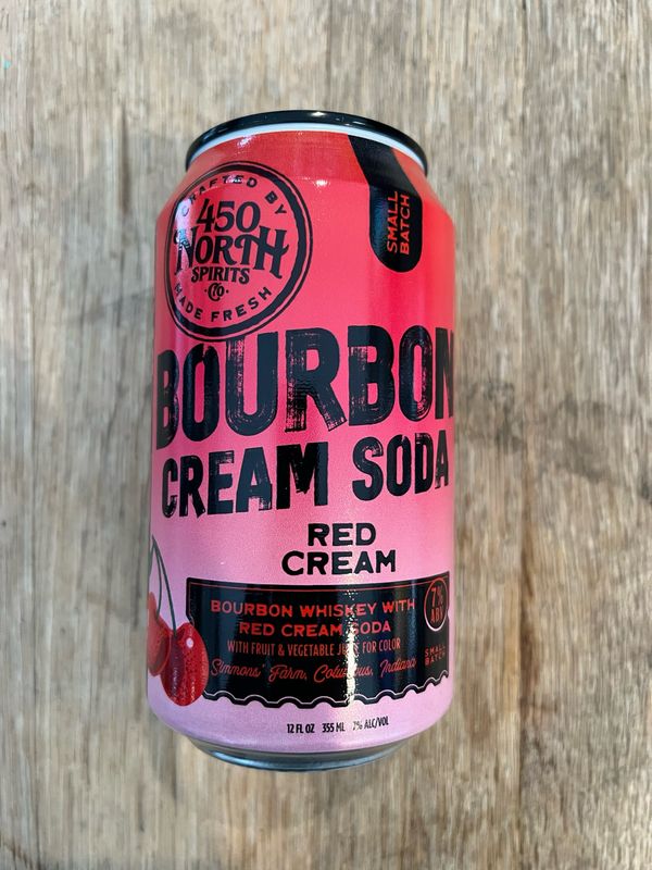 450 North Bourbon Red Cream Soda RTD