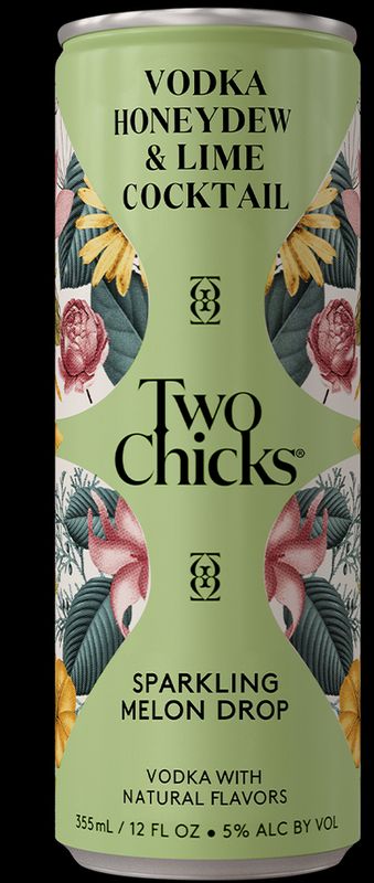 Two Chicks Honeydew &amp; Lime Vodka Cocktail