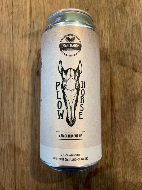 Emancipation Plowhorse Black IPA