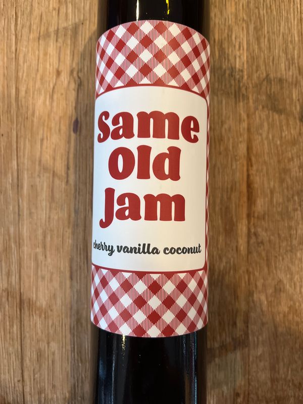 Misbeehavin Same Old Jam Cherry Vanilla Coconut