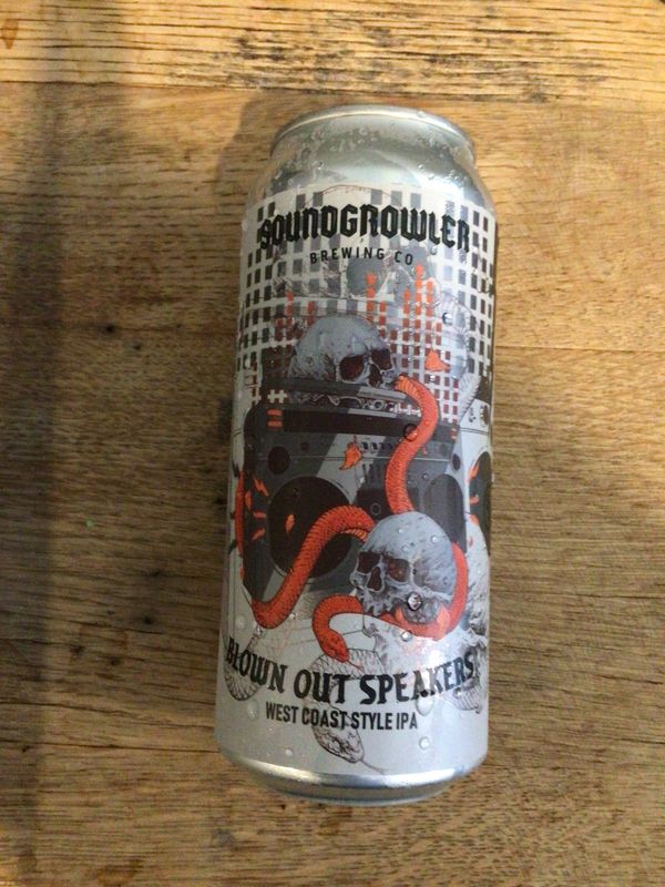 Soundgrowler Blown Out Speakers IPA