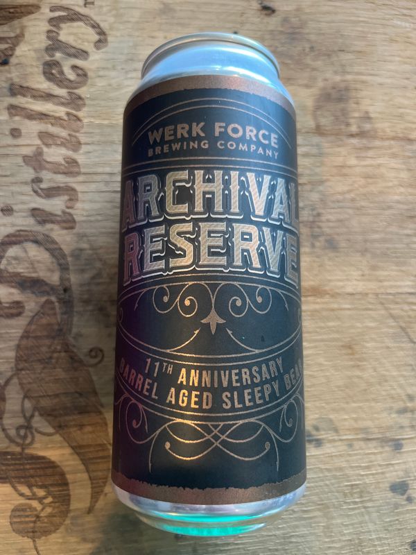Werk Force Archival Reserve Sleepy Bear