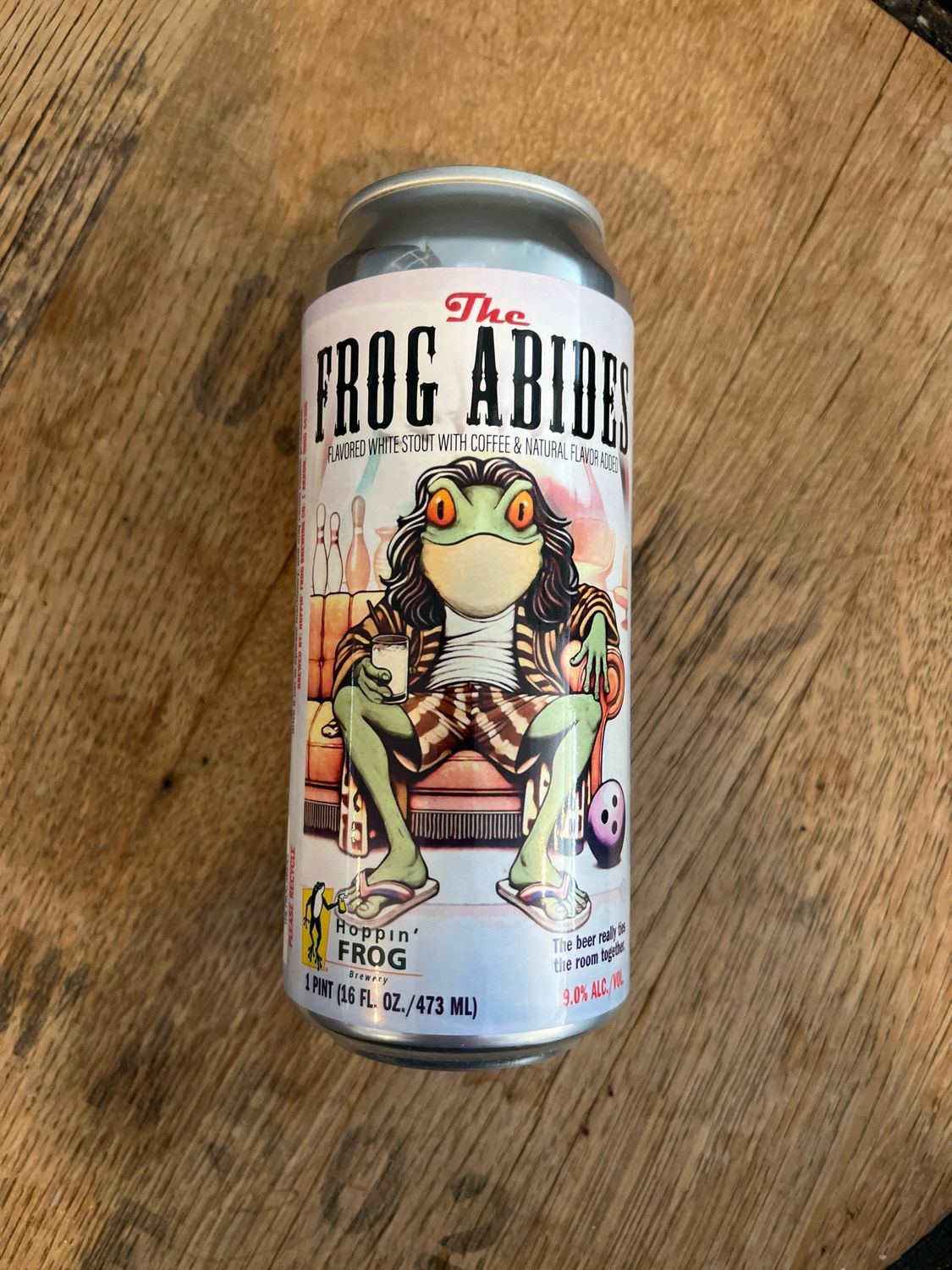 Hoppin Frog The Frog Abides