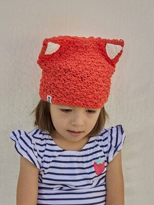 The Kitten Hat - Orange
