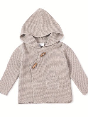 Milan Hooded Button Sweater / Jacket