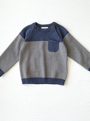 Milan Raglan Pullover Knit Sweater