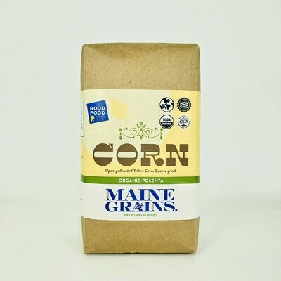 Corn Polenta, Organic - Maine Grains Corn Polenta, Organic - Maine Grains