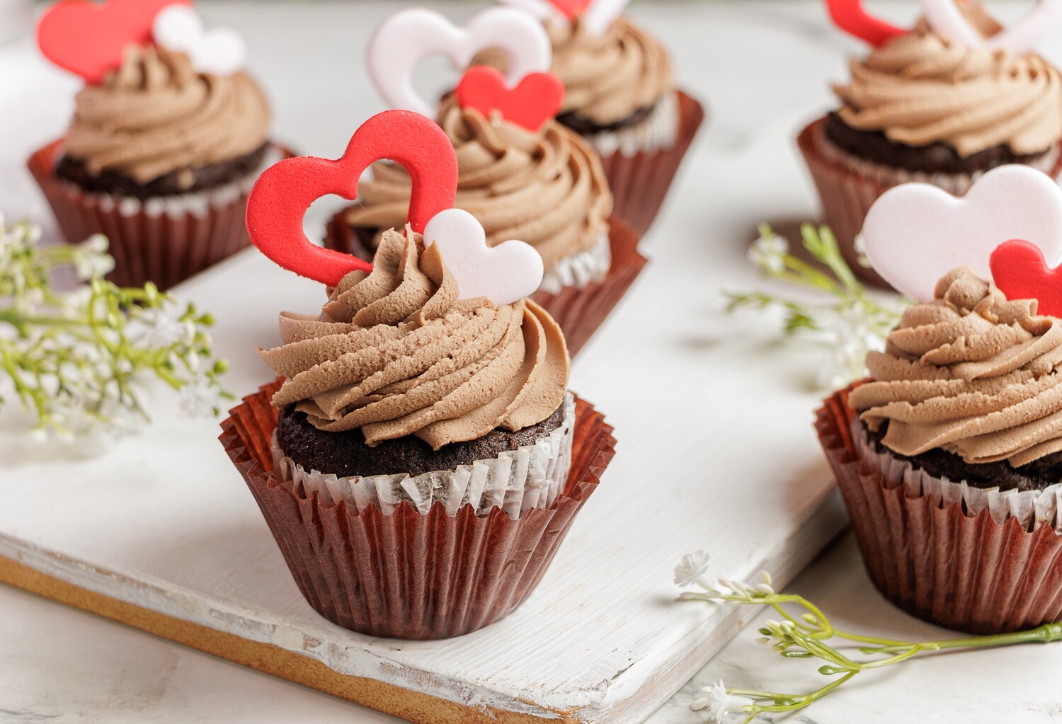 Cupcake San Valentín