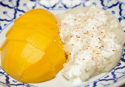 Mango with sticky rice