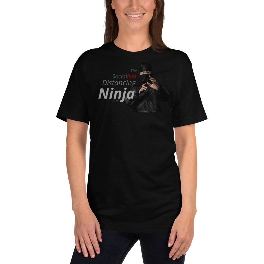 "The Socialism Distancing Ninja" (Stealth Logo)
