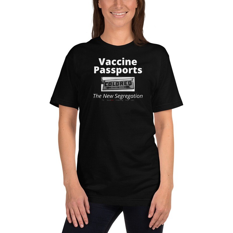 "Vaccine Passports - The New Segregation" copy