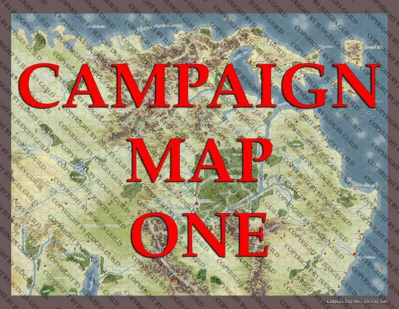 Campaign Map I: The City State Rhamsanderah