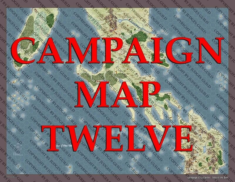 Campaign Map XII: Isles of the Blest