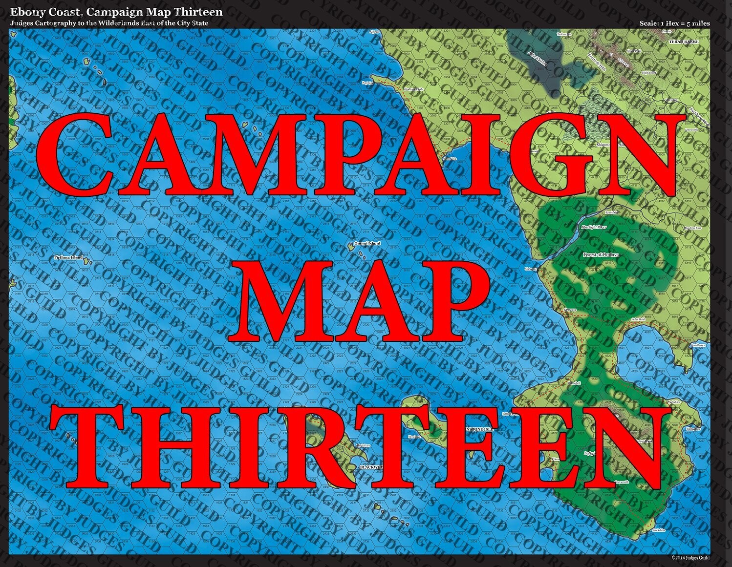 Campaign Map XIII: Ebony Cost