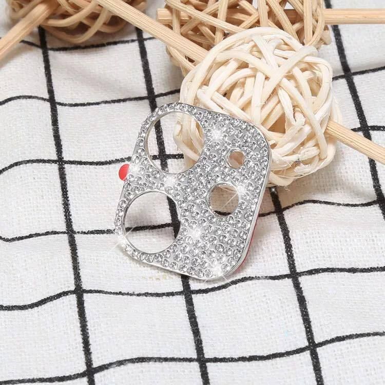 Protector Camara Glitter Plata