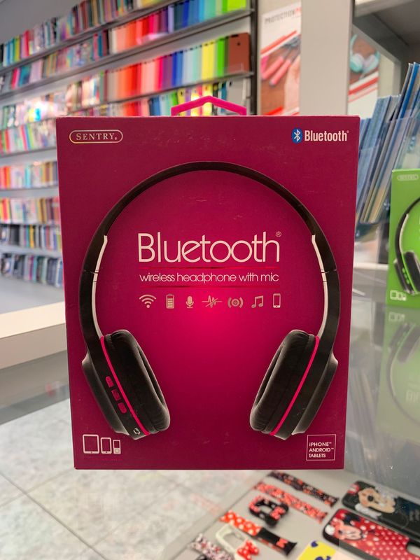 Bluetooth Headphone With Mic Pink