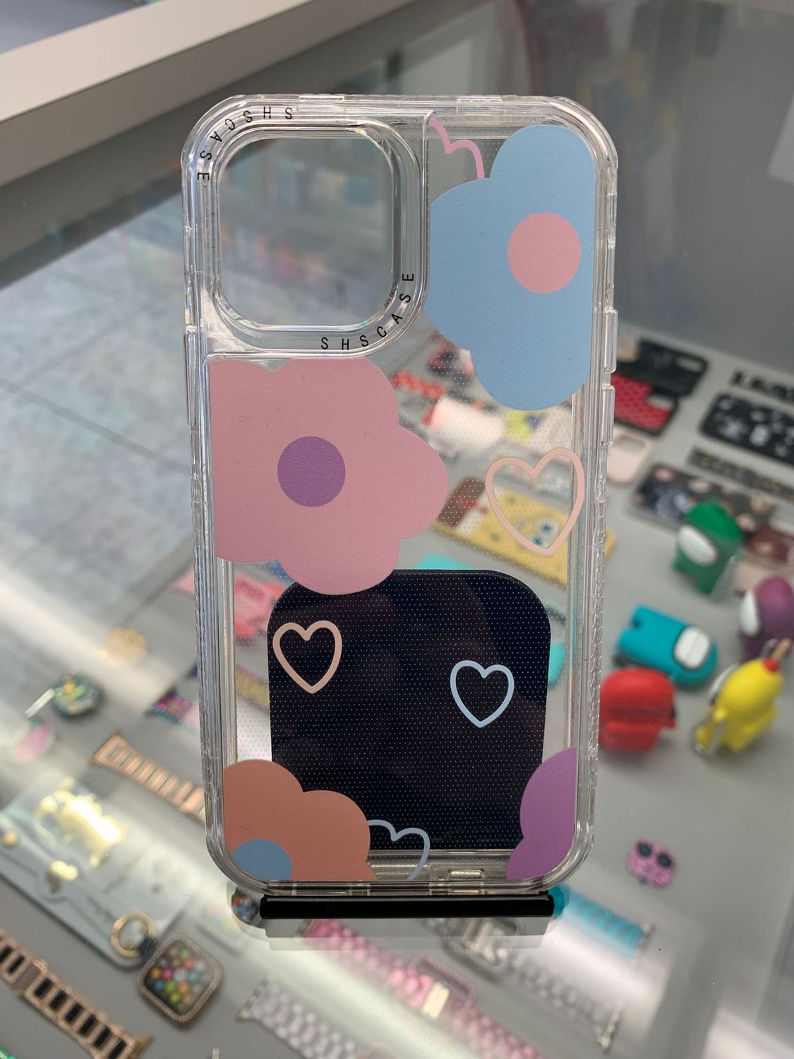 Cover iPhone 12 Clear Flower