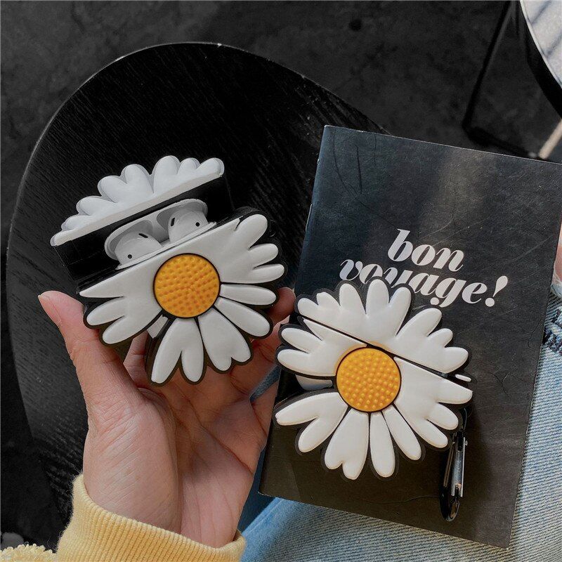 AirPod Case Pro White Flower