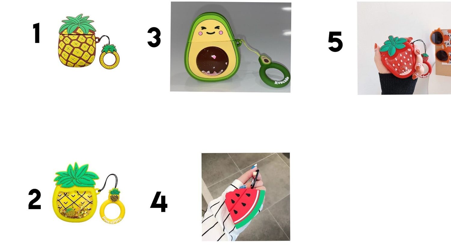 Airpod Case Fruit