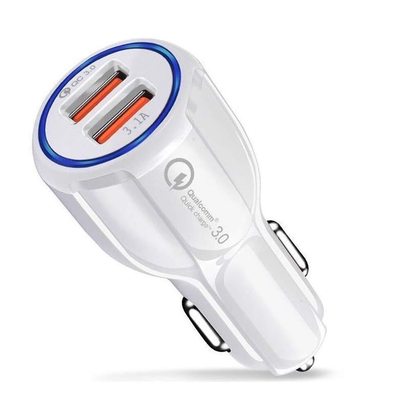 Car Lighter 2 USB Fast Charger 3.0